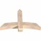 Ekena Millwork Bellingham Smooth Timber Gable Bracket, Douglas Fir, 48"W x 32"H x 5 1/2"D x 5 1/2"F, 16/12 Pitch GBW048X32X0606BEL00SDF - alternate 5